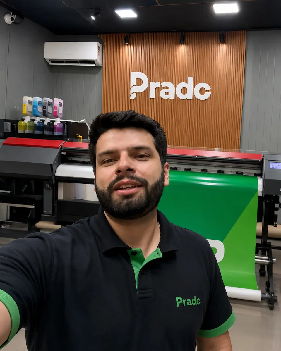 Flávio Prado, fundador da Prado Comunicação Visual